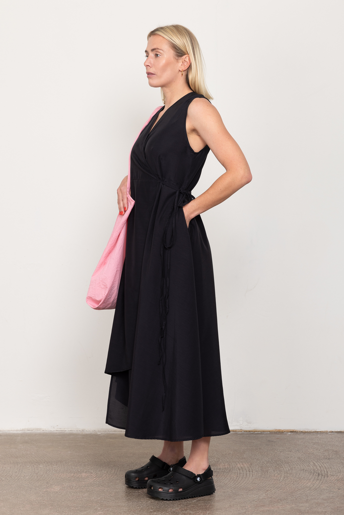 Black wrap dress  Buffet Clothing