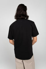 Black unisex T-shirt