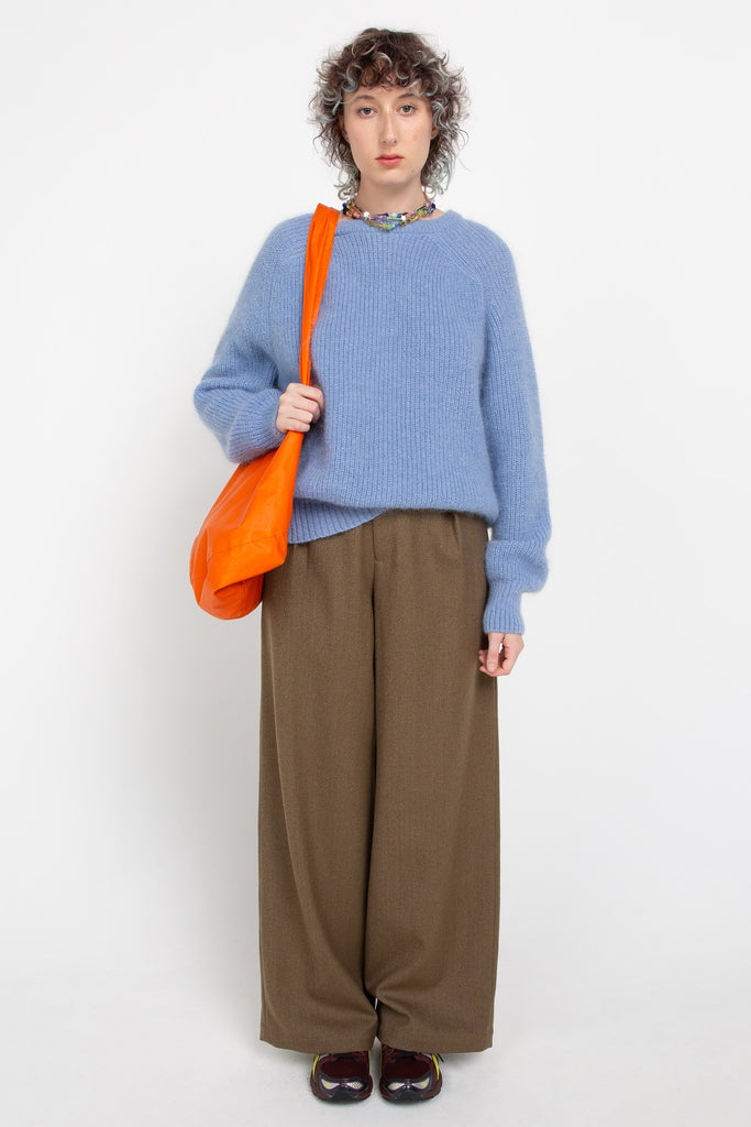 Light blue mohair sweater Buffet Clothing