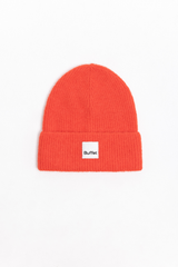 Red classic alpaca beanie