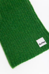Green alpaca balaclava