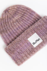 Multi chunky mohair beanie