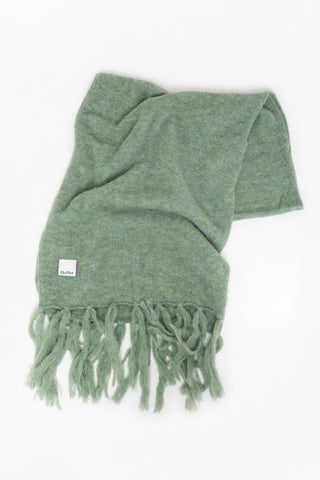 Mint alpaca scarf