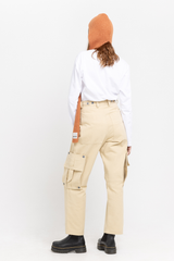 Rust alpaca balaclava scarf