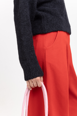 Black alpaca sweater