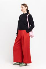 Black alpaca sweater