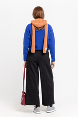 Royal blue alpaca sweater