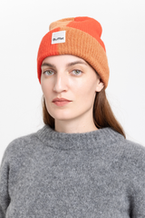 Colorblock classic alpaca beanie