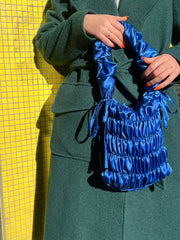 Anna Tran Puffy bag royal blue