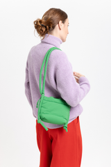 Lilac alpaca turtleneck sweater