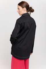 Black overshirt