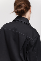 Black overshirt