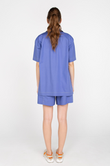 Iris blue unisex shirt