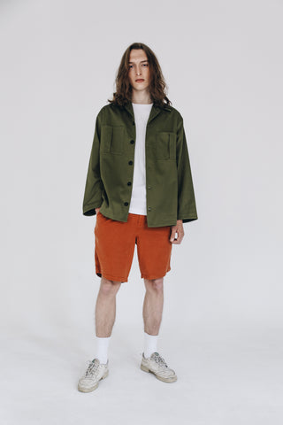 Army green cotton jacket