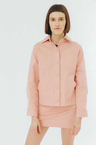 Pink worker jacket