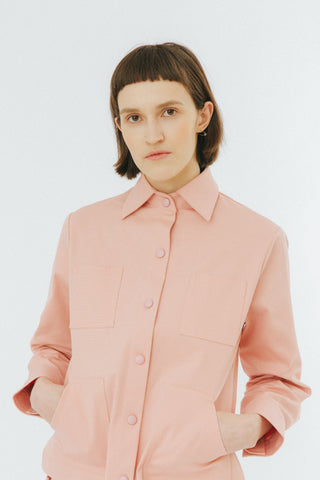 Pink worker jacket