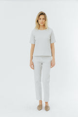 Off white relaxed pants