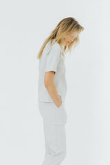 Off white relaxed pants