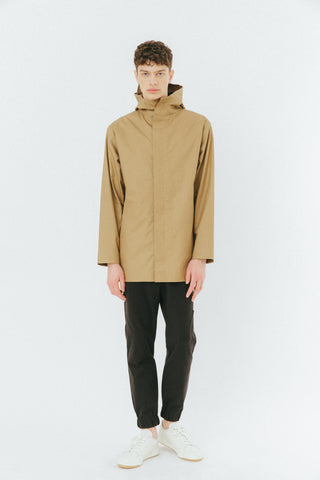 Sand cotton parka