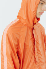 Orange unisex windrunner jacket