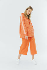 Orange unisex windrunner jacket