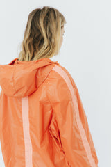 Orange unisex windrunner jacket