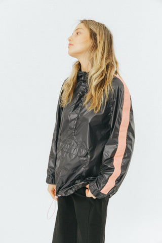 Black windrunner jacket
