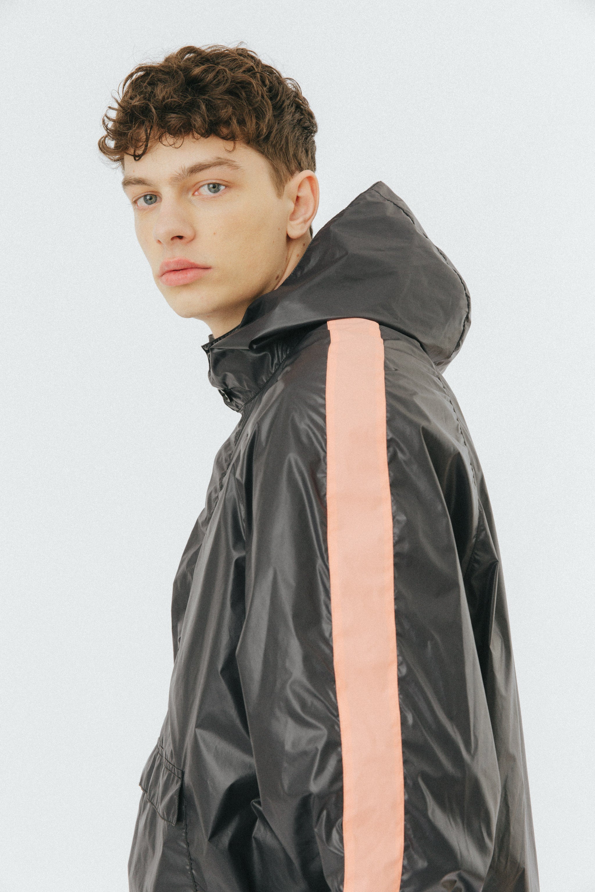 Black windrunner jacket
