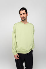 Green unisex sweatshirt