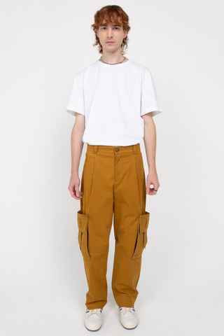 Honey cargo trousers