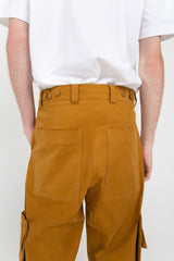 Honey cargo trousers