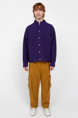 Violet wool jacket