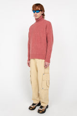 Pink rollneck sweater