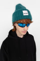 Petrol chunky beanie