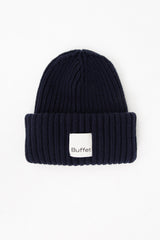 Navy chunky beanie