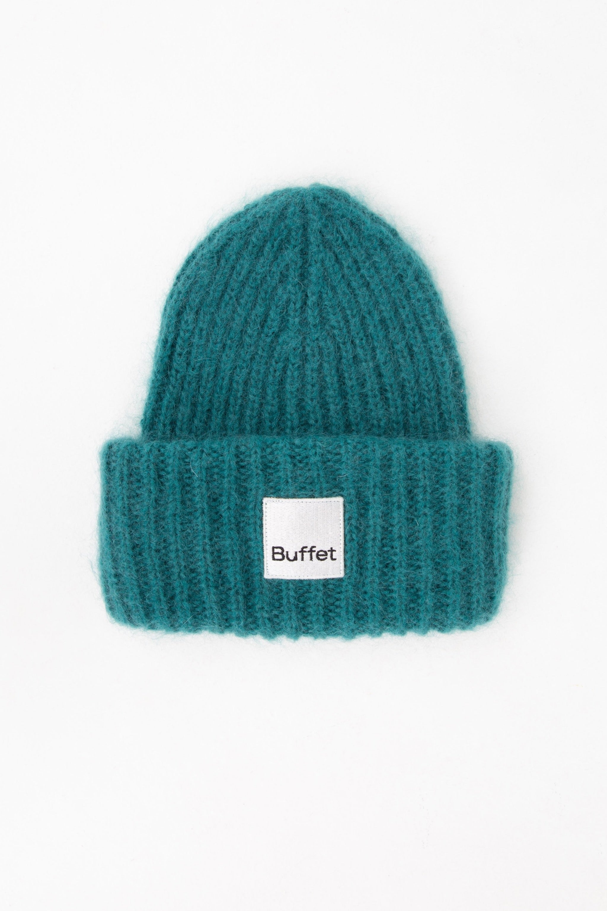 Petrol chunky beanie