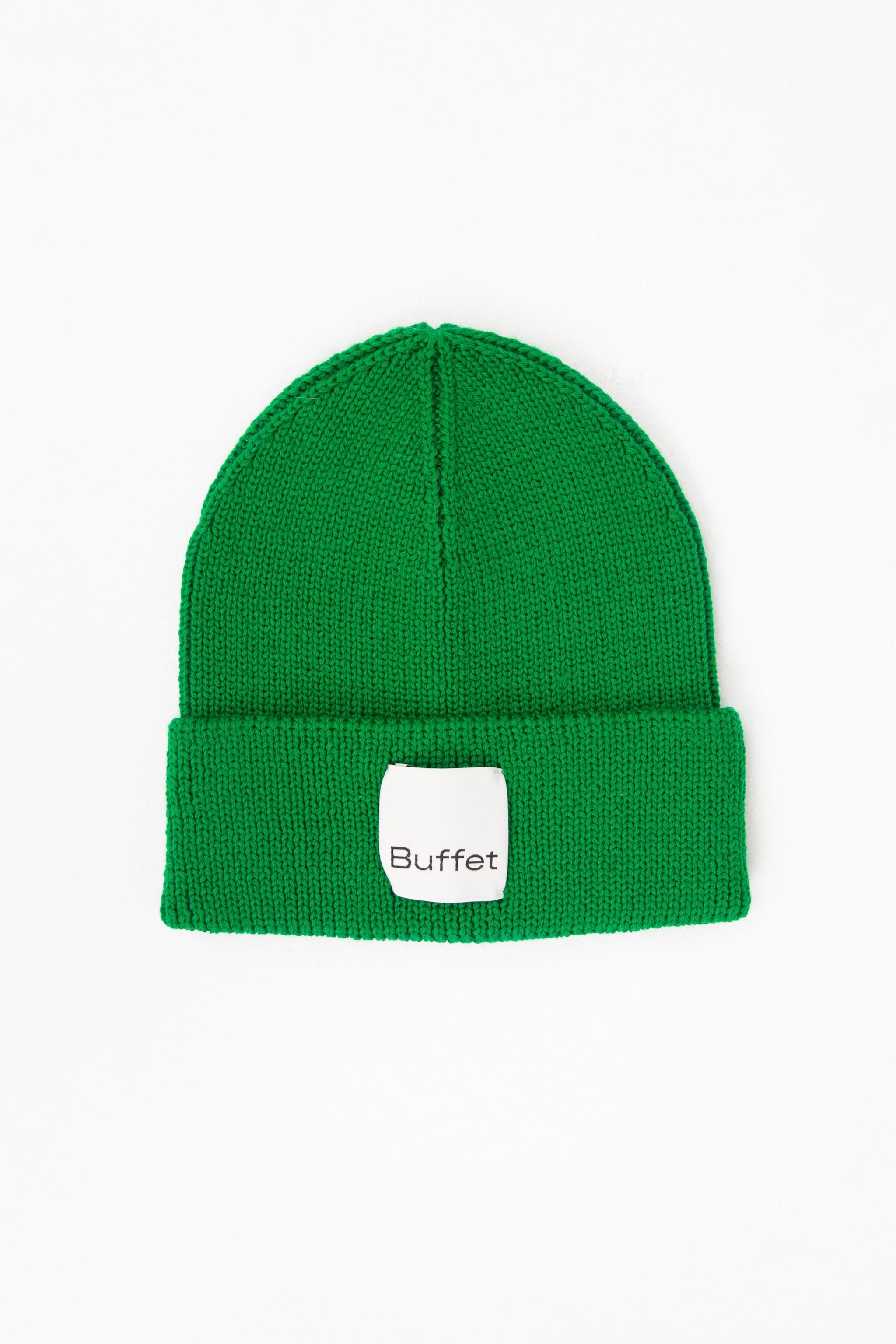 Grass green classic beanie