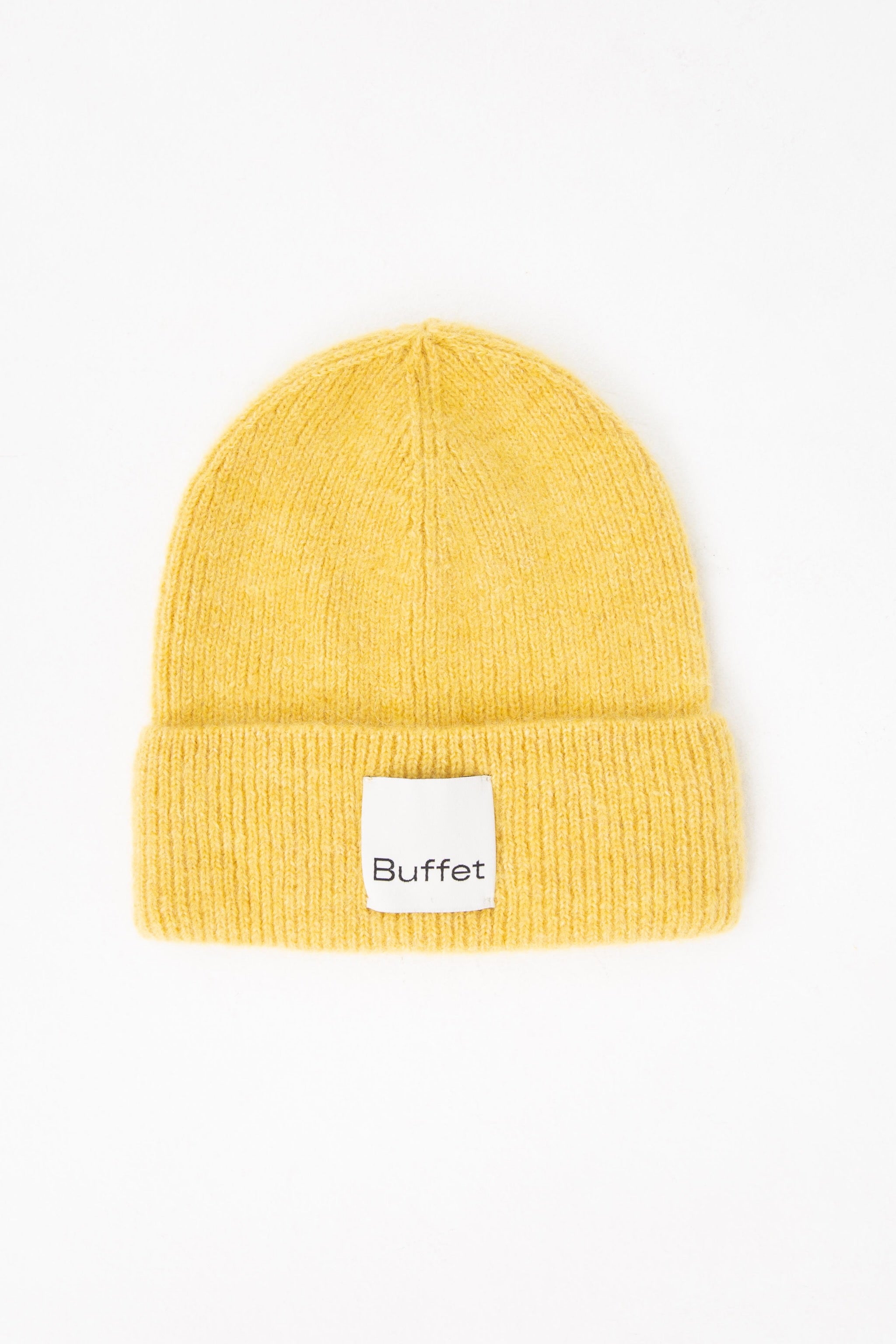 Yellow classic beanie
