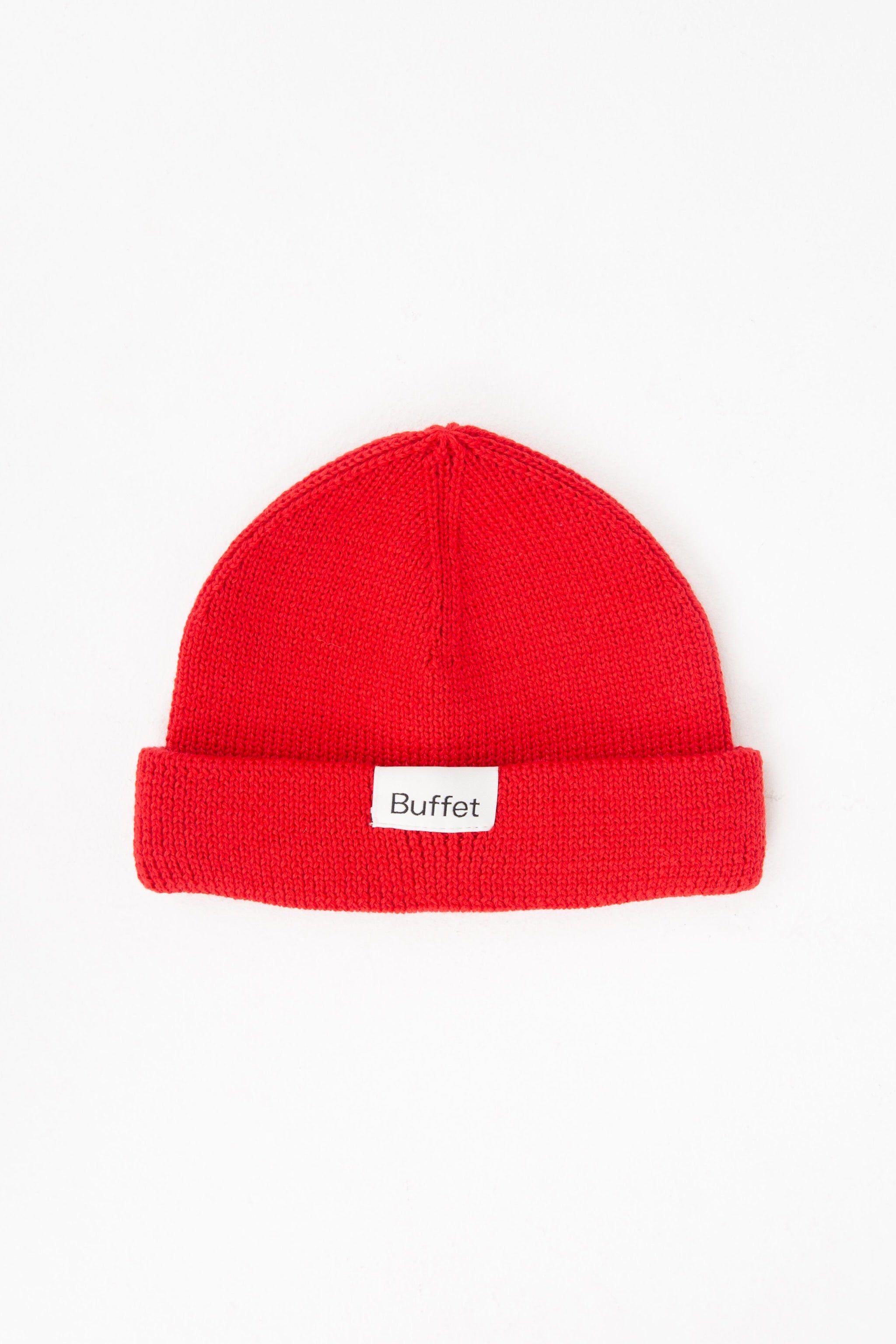 Red sailor beanie