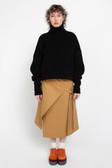Black rollneck sweater