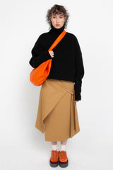 Black rollneck sweater