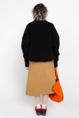 Black rollneck sweater