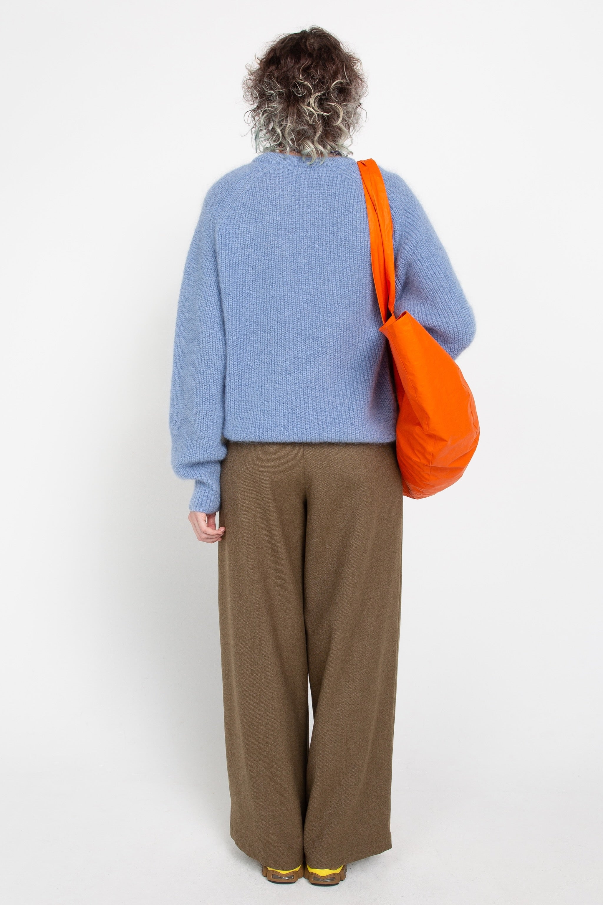 Light blue mohair sweater Buffet Clothing