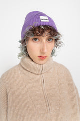 Lilac classic beanie