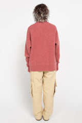 Pink rollneck sweater