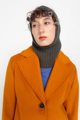 Brown/Petrol balaclava