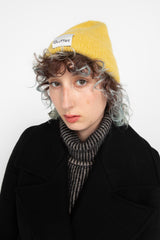 Yellow classic beanie