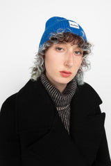 Blue classic beanie