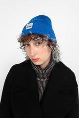 Blue classic beanie