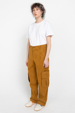 Honey cargo trousers